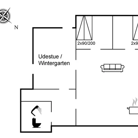 Prázdninový dům Lippi - 2-3km From The Sea In Western Jutland By Interhome *